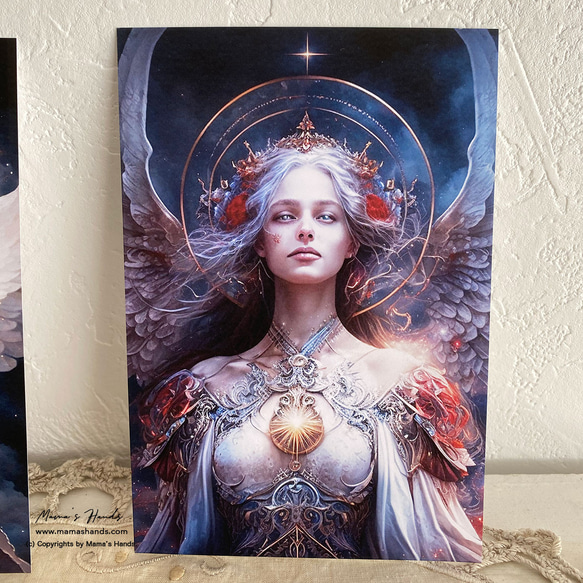 美麗的天使 Lemuria Pleiades 藝術 3 明信片明信片套裝 ♪ 第5張的照片