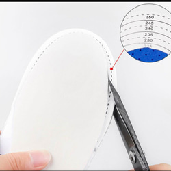 衝撃吸収インソール エアーキャップ 安全靴 革靴 スニーカー ブーツ 靴ケア用品 サイズ調整可能 防臭加工　 4枚目の画像