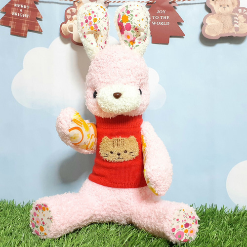 ピンクのうさぎさん