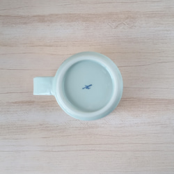 ドーナツにレンコン印判　マグカップ　　縁起物　カフェ　コーヒーカップ 9枚目の画像