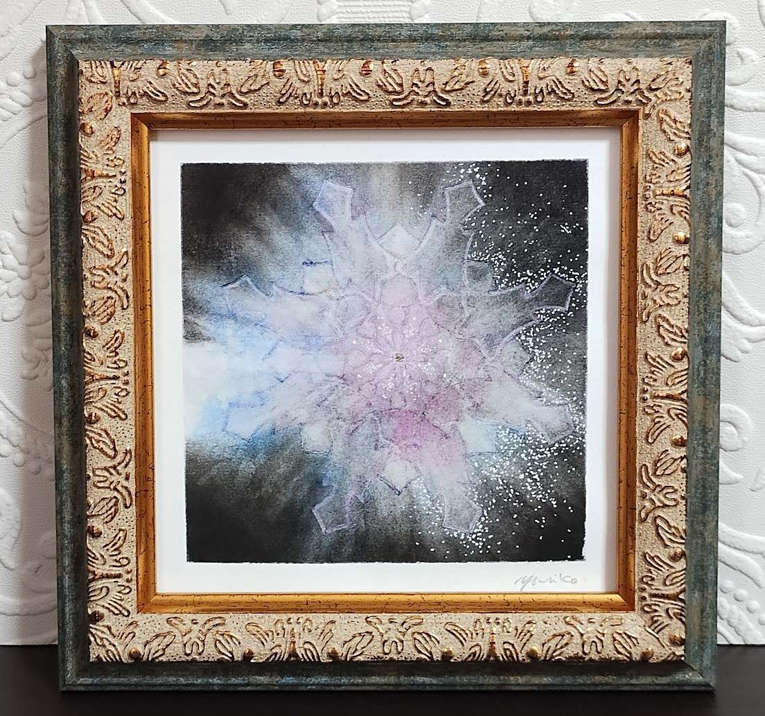 パステル画曼荼羅アートⅤ – アートレンタルSEITOH