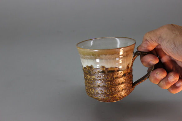 道化釉マグカップ（大） 3枚目の画像