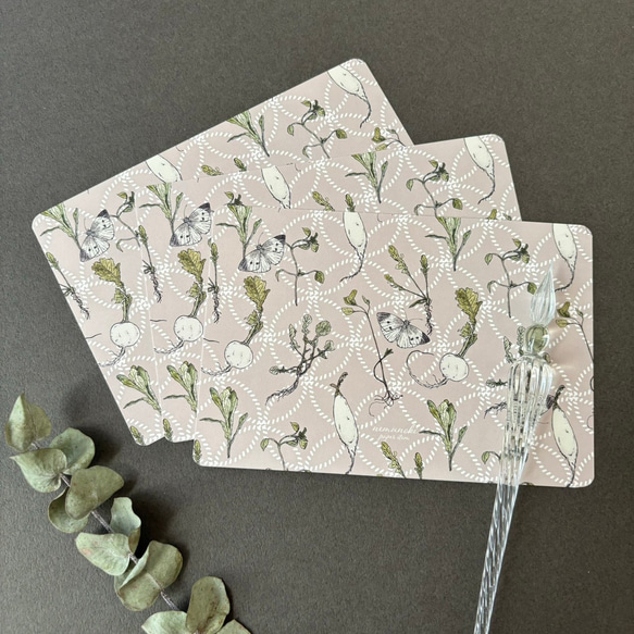 Plante sur papier「春を待ち侘びて」ポストカード3枚セット 4枚目の画像