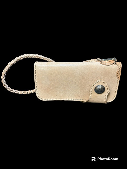 本革ライダースウォレット