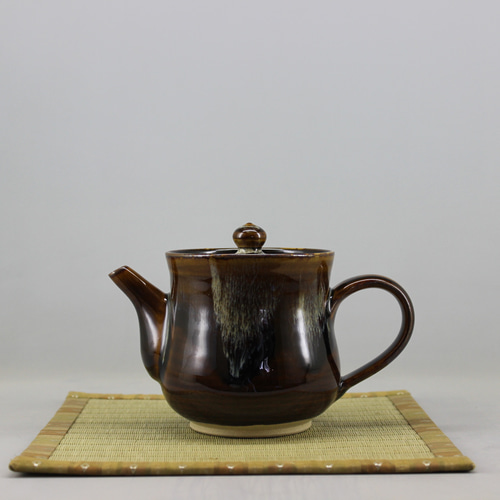 柴焼　茶入 藤崎寿山造 牙蓋1000 柴焼 茶入 藤崎寿山造 牙蓋1000