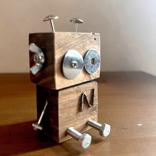 木製ロボット 木製ロボット
