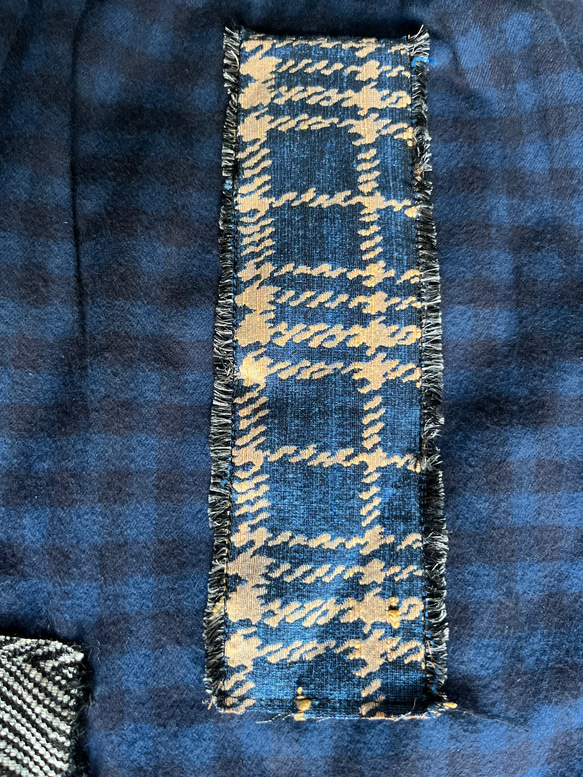 【和×洋】　米沢織パッチワーク風バルーンスカート　 11枚目の画像