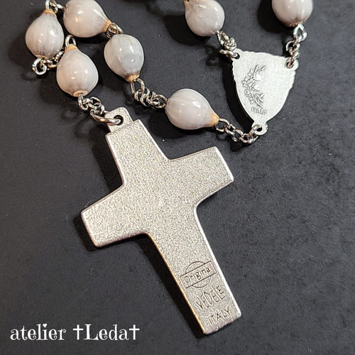 ☆ヨブの涙 ロザリオ☆ Job's Tears Rosary - atelier †Leda