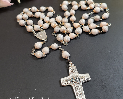 ☆ヨブの涙 ロザリオ☆Job's Tears Rosary マザー・テレサの
