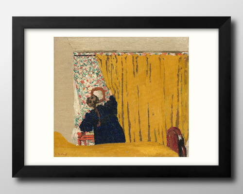 エドゥアール・ヴュイヤール、室内、希少な額装用画集より、新品高級額装付 781f51acc0b16825c8f4eadf71f390