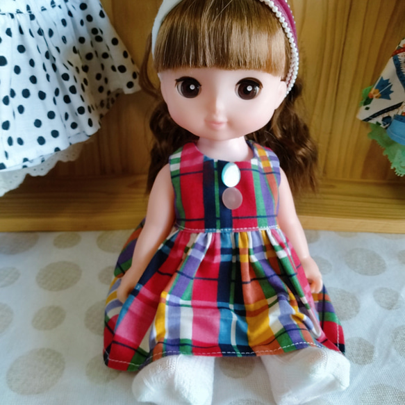 ♡レミン&ソランちゃんサイズのお人形用ワンピース！ 2枚目の画像