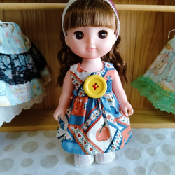 ♡レミン&ソランちゃんサイズのお人形用ワンピース！ 1枚目の画像