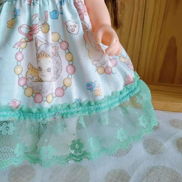 クリスマスプレゼントに♡レミン&ソランちゃんサイズのお人形用ワンピース！ 3枚目の画像