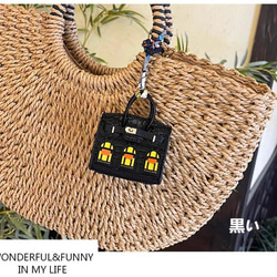 【Mini Bag】BJD Birkin Faubourg イヤホーンバッグ カーチャーム リップスティックバッグ キー 6枚目の画像