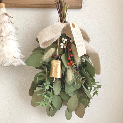 ユーカリのクリスマススワッグ スワッグ Eucalyptus 通販 16944730