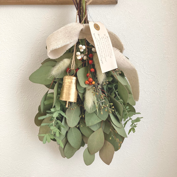 ユーカリのクリスマススワッグ スワッグ Eucalyptus 通販 16944730