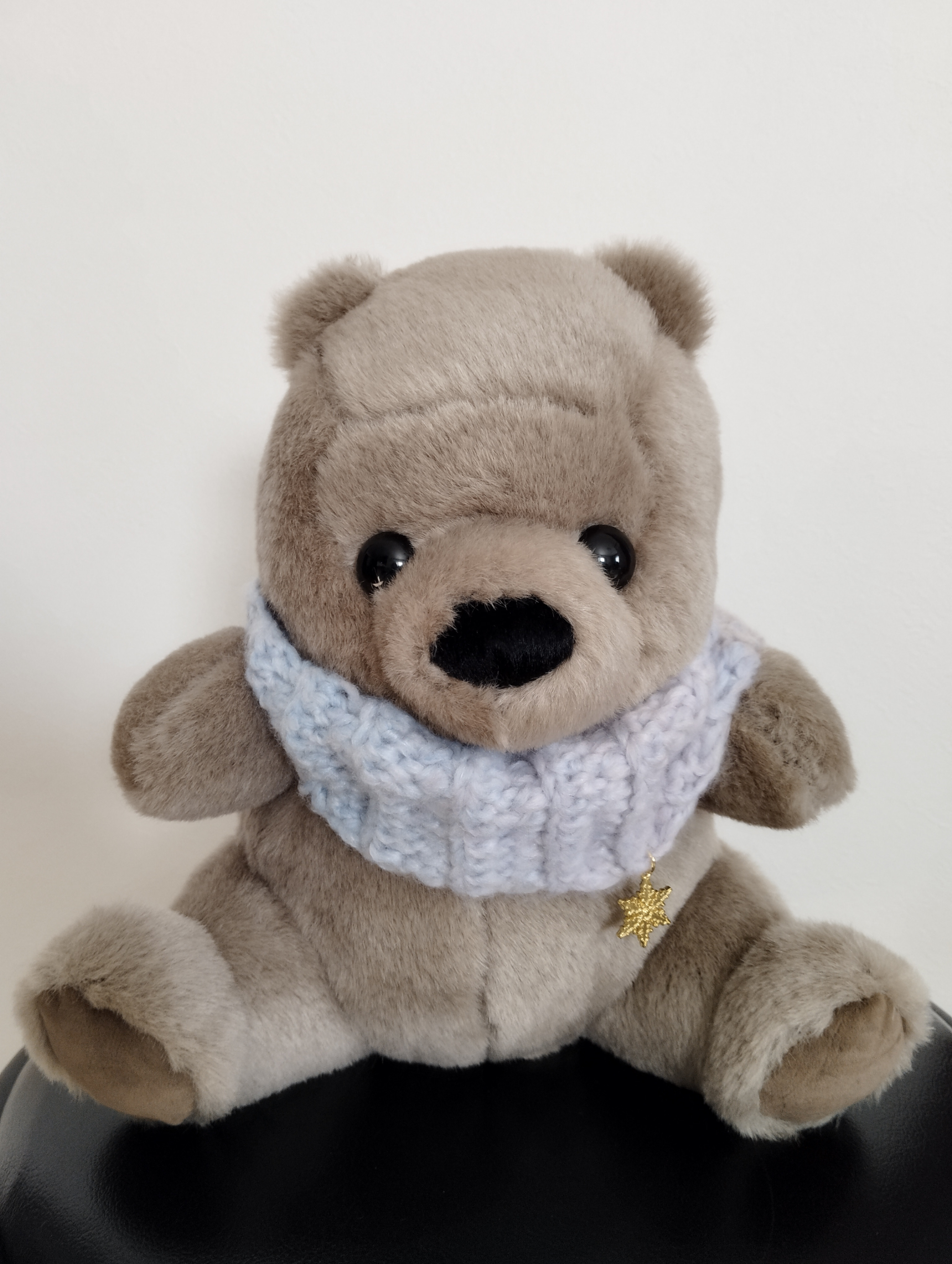 ぬいぐるみ☆ふわふわBear☆グレージュ☆