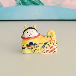 小さい　犬筥 小形 犬筥 一対 金彩色絵 江戸時代 浅原革世氏旧蔵品 | 古美術ささき