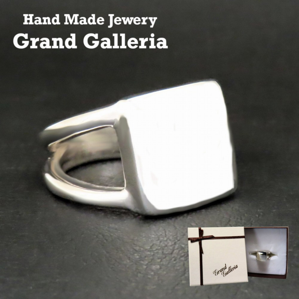 印台リング 指輪 シルバー925 【刻印無料】 印台 リング シルバーアクセサリー メンズ ユニセックス クリスマス
