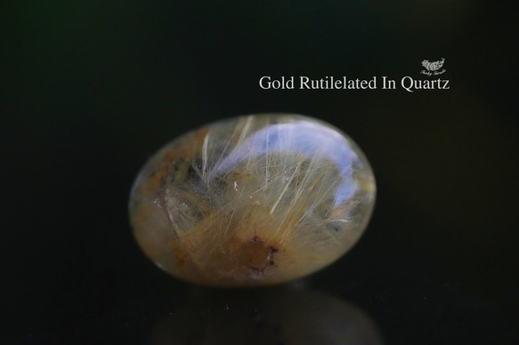 ゴールドルチルインクォーツ☆s1041 天然石 Funky garuda stone 通販