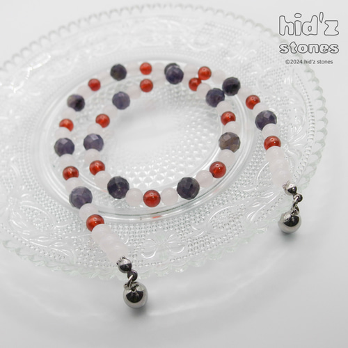 ◇一点もの天然石ネックレス:MSCL-001