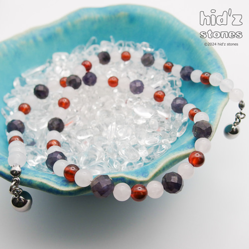 ◇一点もの天然石ネックレス:MSCL-001