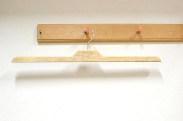 和装ハンガー　着物用ハンガー　カーディガン用ハンガー　６０cm　木製　無垢材　 2枚目の画像