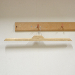 和装ハンガー　着物用ハンガー　カーディガン用ハンガー　６０cm　木製　無垢材　 4枚目の画像