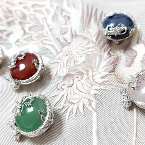 アンティーク 翡翠 珊瑚 セット アンティーク翡翠・珊瑚 ブローチ 髪