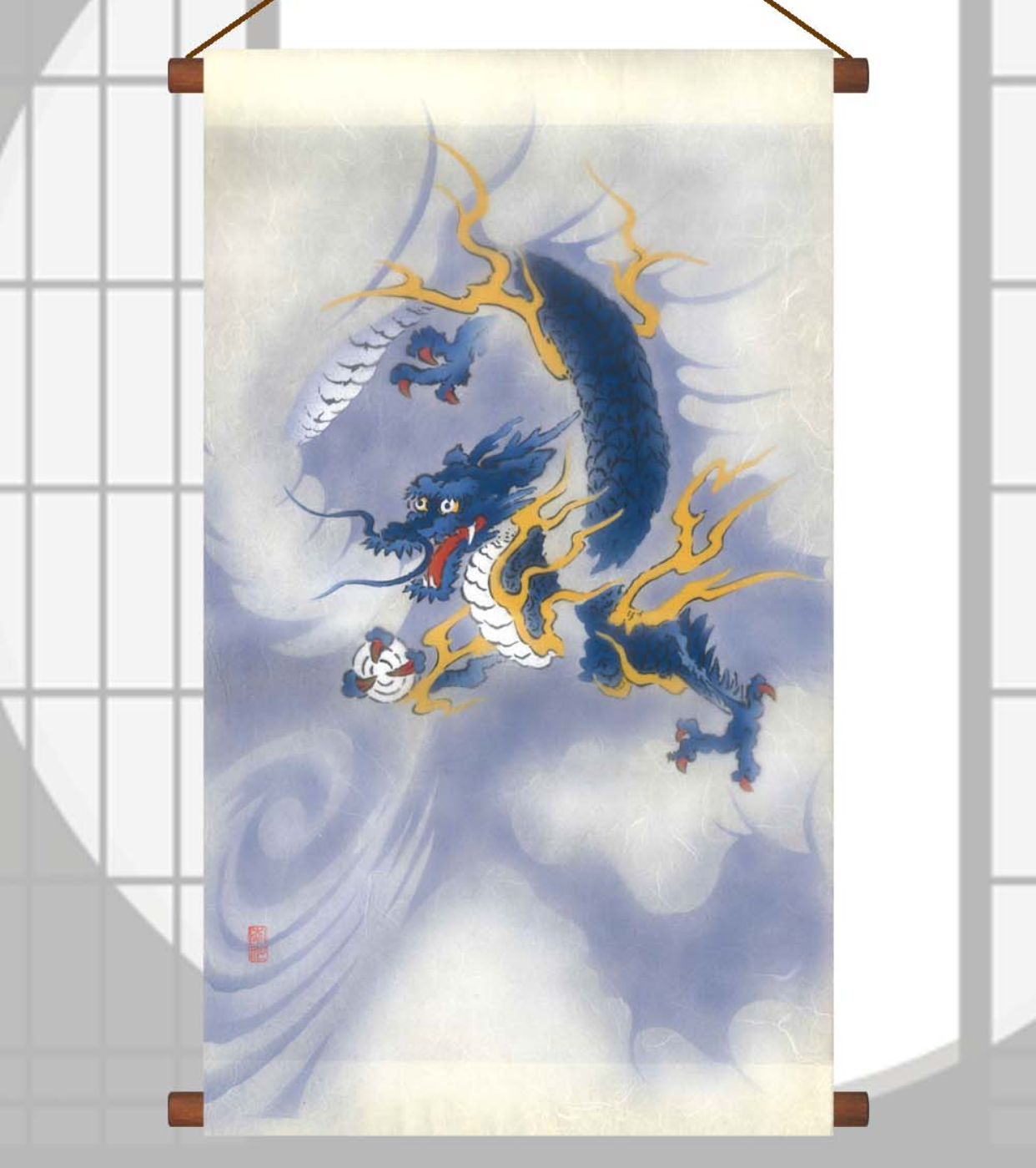 【超希少】 つなぎ 和柄 禅 手描き 昇龍 ダブルジップ オールインワン ZEN