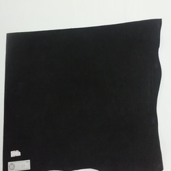 エレファントレザー　ゾウ革　黒 4枚目の画像