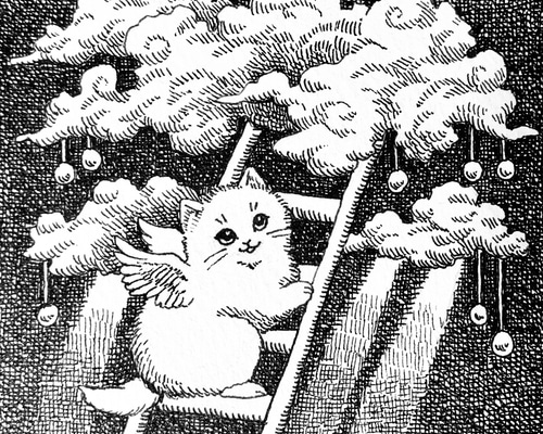【一点物】手乗り絵画  天使の梯子  インテリア 飾り 一点物】手乗り絵画 天使の梯子 インテリア 飾り