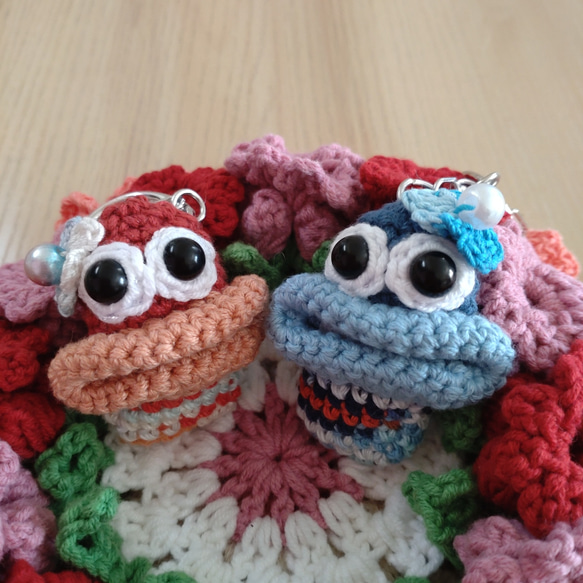 パクパクモンスター キーホルダー その他雑貨 ♡ラブリークロッシェ