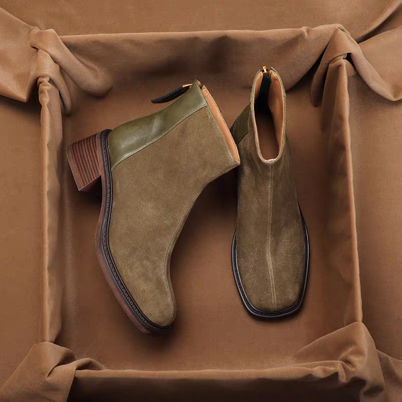 切り替え ストレッチブーツ 靴 シューズ ショートブーツ 秋冬 抗菌防臭加工 履きやすい レディース トレンド 人気 革