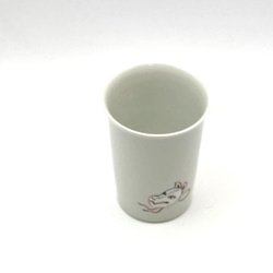 迷你杯/迷你茶杯 狐狸面具 京都燒 第6張的照片