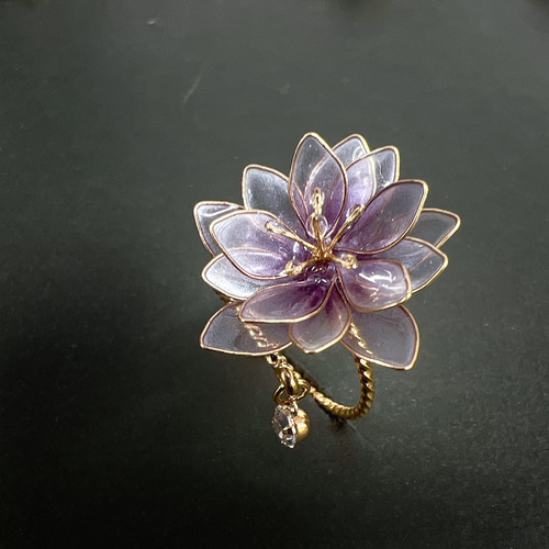 桔梗 リング r4082 指輪・リング Cuore 通販 16947255｜Creema