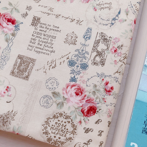 Rose Garden 文庫本サイズ ブックカバー ハンドメイド 【公式通販】