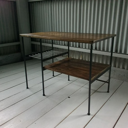 アイアン・ウッド　リビングソファローテーブルセット（ ほいど 様仕様） 3枚目の画像