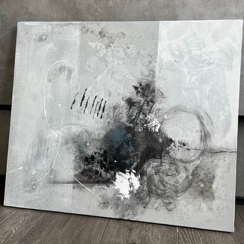 現代アート 53×45.5㎝ 大きめ モダン 絵画 原画 抽象画 アート