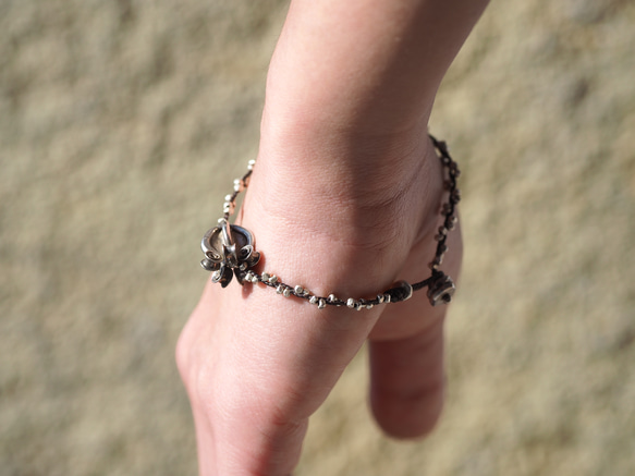 braid bracelet 'karensilver' 7枚目の画像