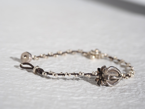 braid bracelet 'karensilver' 3枚目の画像