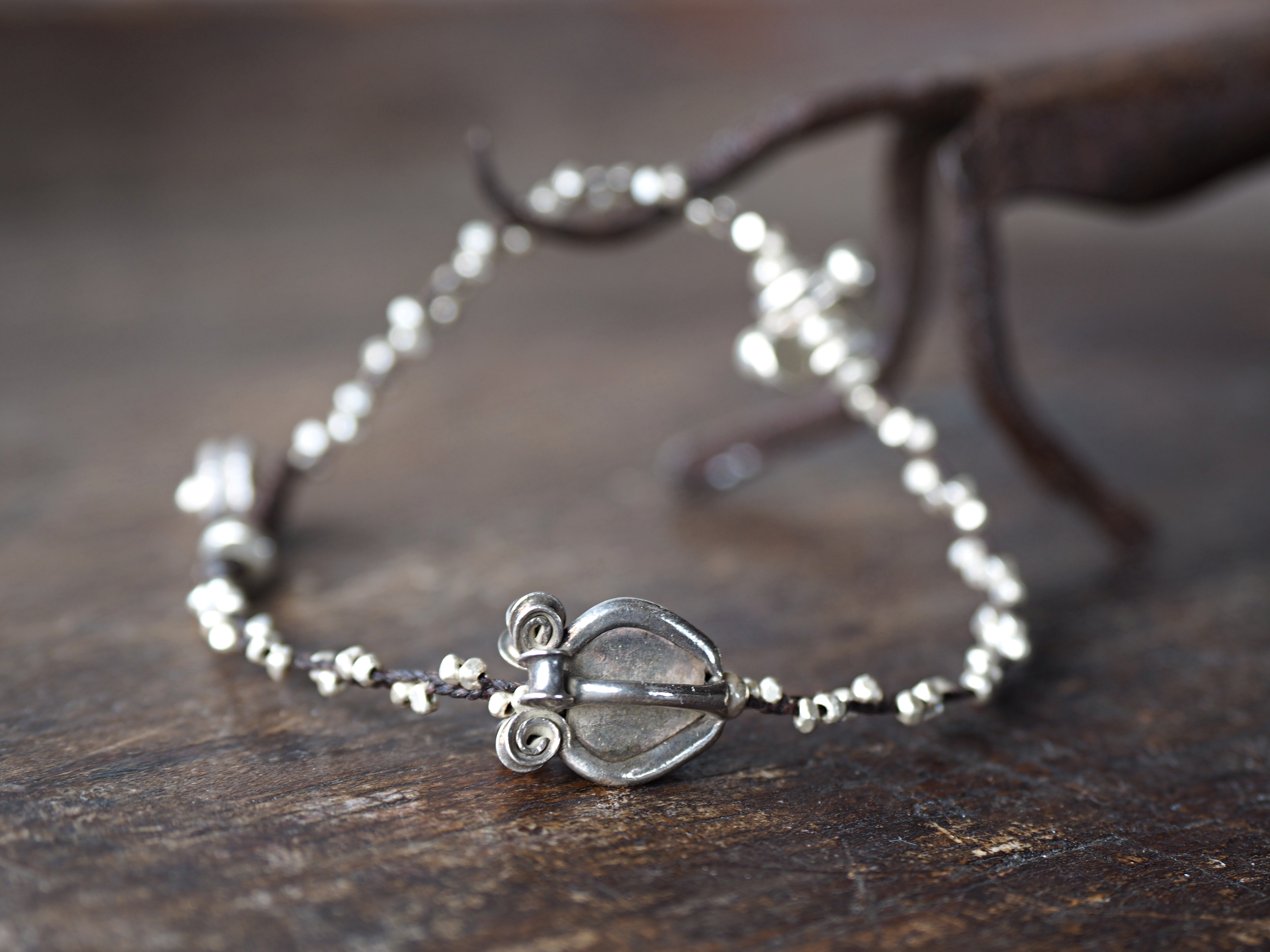 braid bracelet 'karensilver'