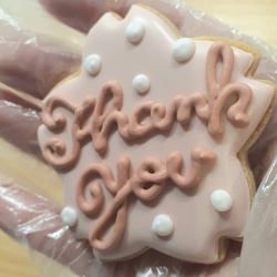 【卒業・入学 お祝いプチギフトに♡】くすみピンクの桜アイシングクッキー 3枚目の画像