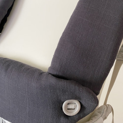 ☆エルゴアダプト、オムニ360、ブリーズ、アウェイ、リバーシブルよだれカバー＆首回りパッド☆無地スラブガーゼ 15枚目の画像