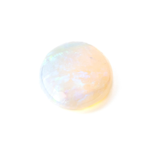 輝く虹色の遊色が美しい】オーストラリア産オパール 5.1ct 天然石 まる