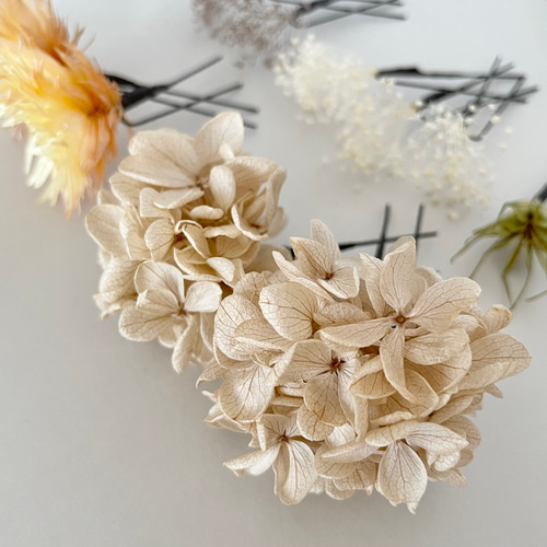 ウェディング ヘッドドレス ♡ ブライダル 結婚式 前撮り プリザーブド