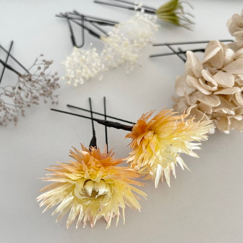 ウェディング ヘッドドレス ♡ ブライダル 結婚式 前撮り プリザーブド