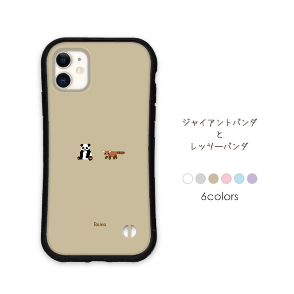 パンダ イニシャル スマホケース iPhoneケース パンダ イニシャル スマホケース iPhoneケース