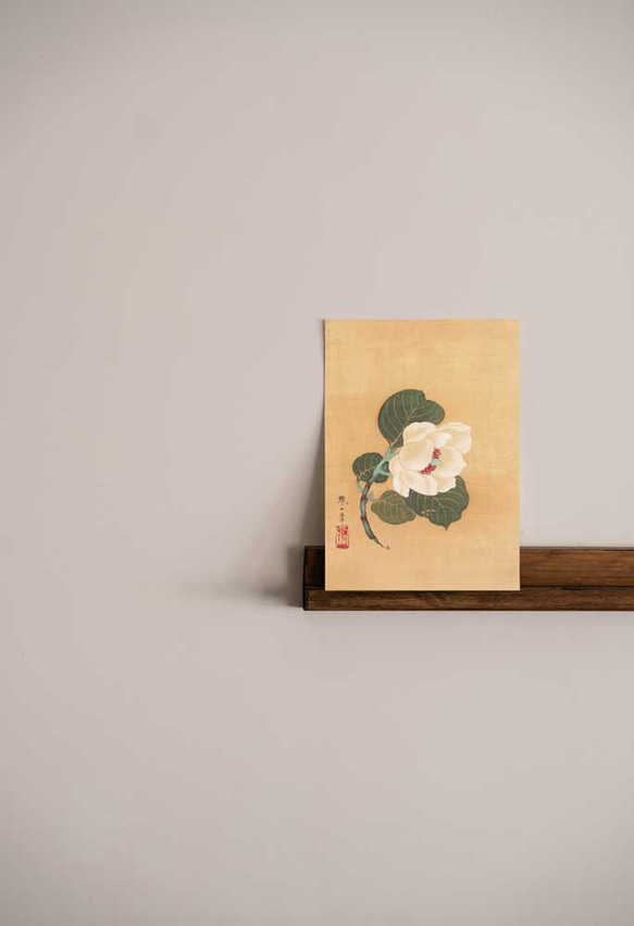 お花、和柄ポスター、日本画、和モダンだけじゃない様々なインテリアに！玄関、リビングに。お正月に【HN-0541】 6枚目の画像