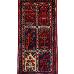 103×53cｍ【 アフガ二スタン手織り絨毯　カールモハメディ 】トライバルラグ 12枚目の画像